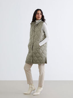 Dik Yaka Kapitone Kad?n ?i?me Yelek