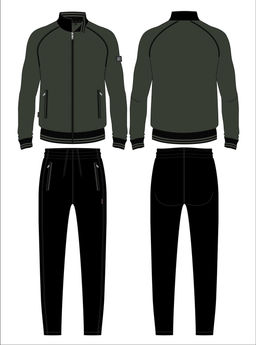 Спортивный костюм мужской 10M-RR-1844 RED-N-ROCKS