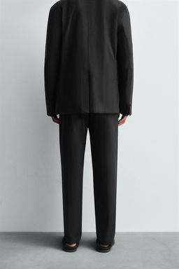 POPLIN SUIT TROUSERS - Zara фото 3