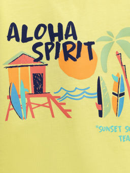 ACOOLA / Футболка детская для мальчиков Timor бледно-желтый  фото 4