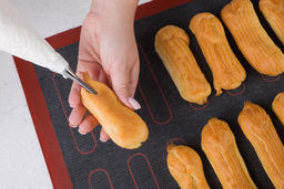 S-CHIEF SHF-0098 Кондитерская насадка d основания 18 мм нержавеющая сталь 1 шт СК/Распродажа № 01 для начинки эклеров  фото 3