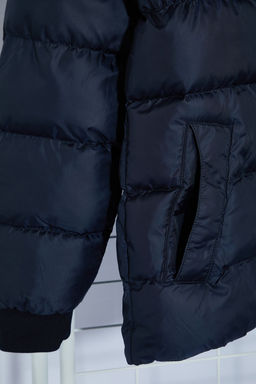 TRENDYOL MAN Lacivert Erkek Regular Fit Sisme K?sl?k Mont TMNAW25MO00002 - Trendyolmilla фото 7