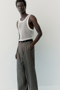 Camiseta sin mangas en malla - H&m фото 3