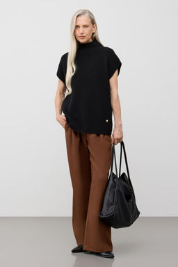 ЕВ 30235/ш/черный жилет жен