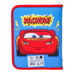 Папка пластиковая для тетрадей А5, на молнии, Тачки - Disney фото 3