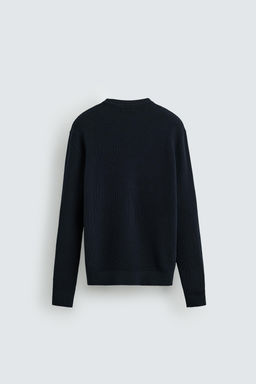 REGULAR FIT TEXTURED SWEATER - Zara фото 8