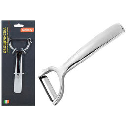 Овощечистка SEMPLICE с горизонтальным лезвием, сплав цинка хром./лезвие - нерж сталь арт.984040