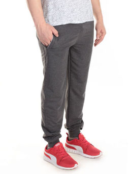 YFB213 DK. GREY Брюки спортивные мужские (87% хлопок, 13% полиэстер)