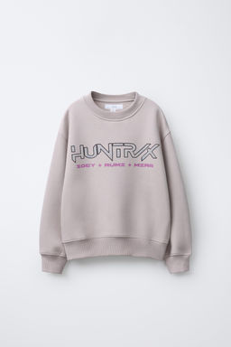 KPOP DEMON HUNTERS NETFLIX  PRINTED SWEATSHIRT - Zara фото 5