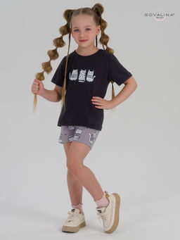 Костюм Лайт фуме-котейки на сером ПК