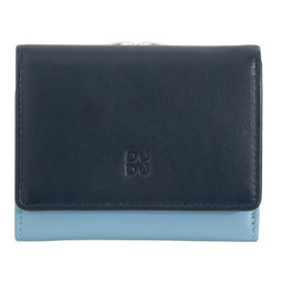 Итальянский женский кожаный кошелек DuDu серии Corsica | морской - Dudubags фото 3