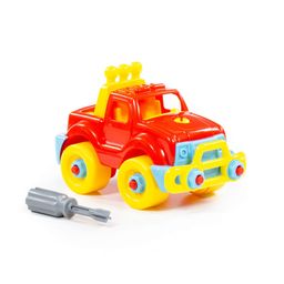 Конструктор-транспорт Джип (22 элемента) (в пакете) - Полесье фото 4