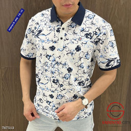 Футболка поло с принтом мужская