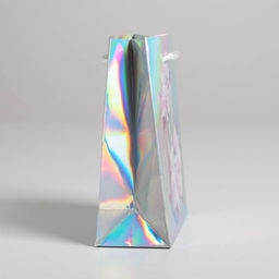 Цена за 2 шт. Пакет подарочный голографический, упаковка, « Сияй», 12×15×5.5 см