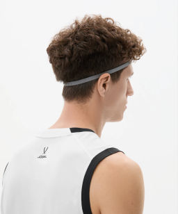 Резинки спортивные на голову JOGEL CAMP Training Headbands 3 Pack, черный/серый/белый  фото 9