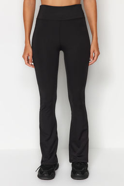TRENDYOLMILLA Siyah Toparlay?c? Ispanyol Paca Yoga Orme Spor Tayt TWOAW23TA00018 фото 15