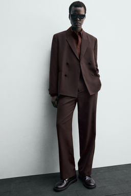 WOOL SUIT TROUSERS - Zara фото 5
