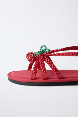 CHERRY SANDALS - Zara фото 7