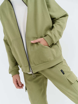 Костюм облегченный с олимпийкой Олива 7+ - Bungly фото 9