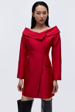 Vestido blazer de doble botonadura - H&m фото 3