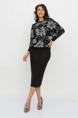 БЕЛАРУСЬ Юбка Д 3523/черный