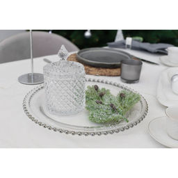 Сахарница стеклянная Доляна Рапунцель, 280 мл, 8,514 см  фото 6