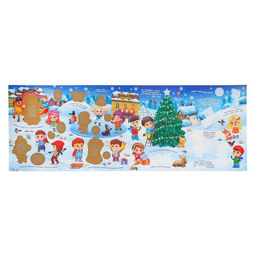 Книжка со скретч слоем и многоразовыми наклейками Зимние загадки - Буква-ленд фото 13