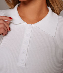 Джемпер #КТ3127, белый - Dommod фото 5