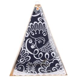 ПОЛОТЕНЦЕ КРУГЛОЕ КУХОННОЕ D75СМ ПТИЦА СЧАСТЬЯ, 100