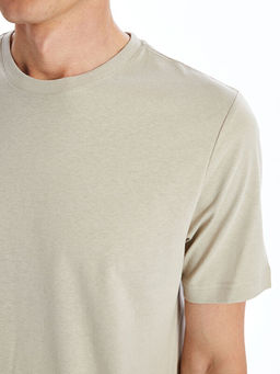 Bisiklet Yaka Penye Erkek Ti??rt