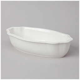 Салатник Lefard Ribbon овальный фарфор 1000 мл 28×15,5×6,5 см