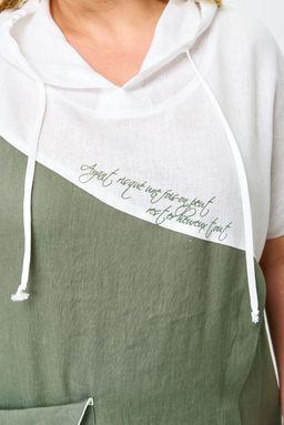 Платье Diamant 2072 хаки  фото 6