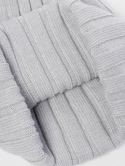 Шапка жен. шерсть+анг+нейл LB-A53057 l.grey - Labbra фото 10