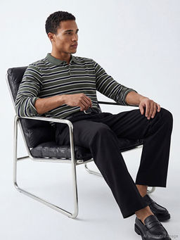 Polo Yaka ?izgili Erkek Ti??rt