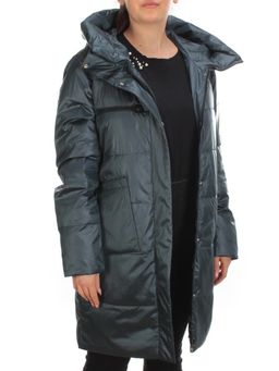 S21122 DARK TURQUOISE Куртка зимняя женская облегченная Y SILK TREE (150 гр. холлофайбер) - Fashion фото 8