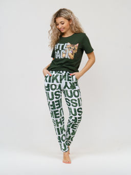 775/2 Пижама "Буквы/хаки"