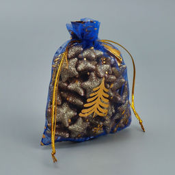 Цена за 20 шт. Мешочек подарочный органза «Волшебный лес», 10 х 12 см +/- 1.5 см