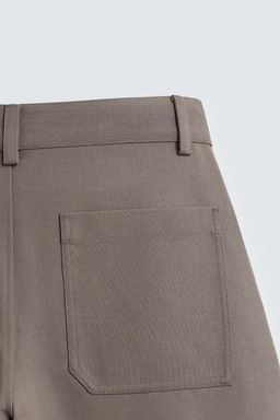 BALLOON FIT PLEATED TROUSERS - Zara фото 10