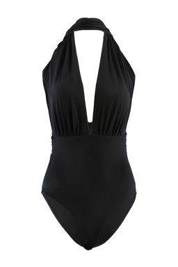 TRENDYOLMILLA K?rm?z? Derin Dekolteli Drapeli Hipster Mayo TBESS21MA0041 фото 15