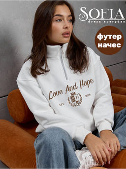 Свитшот Онли Экрю Женский