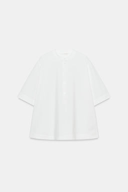 CAMISA MANGA CORTA ZW COLLECTION / Blanco - Zara фото 4