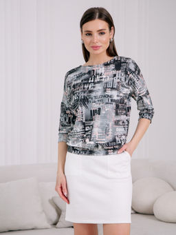 06-837 Джемпер - Вишня фото 2