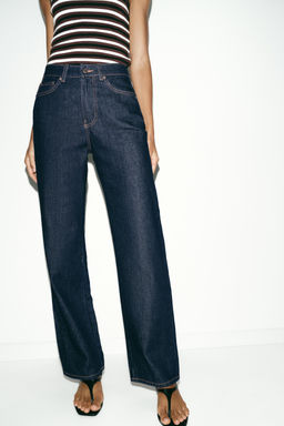 JEANS Z.03 STRAIGHT HIGH-WAIST LONG LENGTH - Zara фото 25