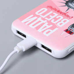 Набор маска для сна, наушники вакуумные и внешний аккумулятор 5000 mAh Mood, 20,5 х 16,5 см - Like me фото 12
