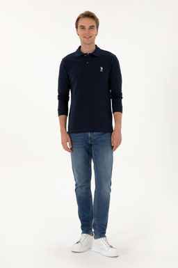 Erkek Lacivert Basic Sweatshirt Sepette S_rpriz _ndirim - U.s. polo assn фото 11