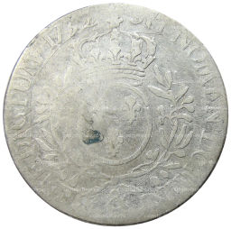 1 экю 1732 года & Франция (Людовик XV)