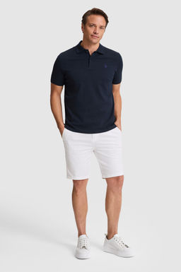 Erkek Koyu Lacivert Regular Fit Polo Yaka Basic Ti__rt - U.s. polo assn фото 4