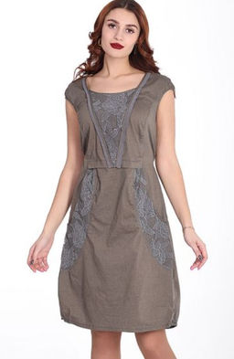 РОКСАЛИНА 1061.С2 Платье - Almond фото 3