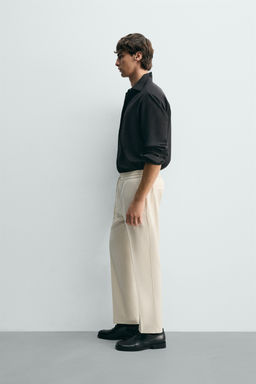 PANTAL?N CINTURA JOGGER CONFORT / Crudo medio - Zara фото 4