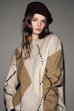 100% WOOL SKULLCAP - Zara фото 2